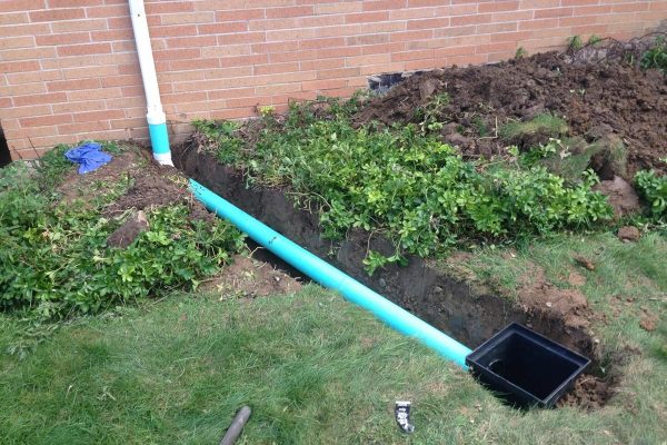 french drain 6
