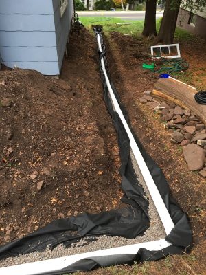 french drain 7